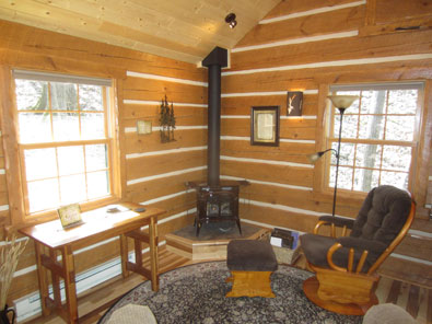 Besel Prayer Cabin Comfortable and Cozy Living Area