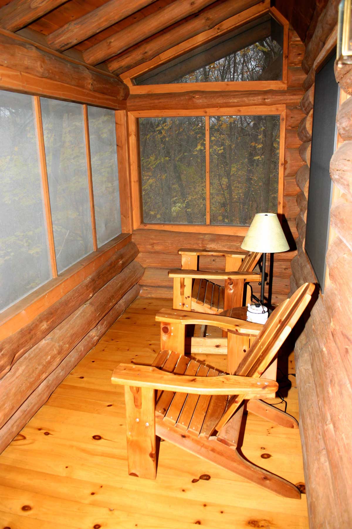 prayer cabins Timothy Prayer Cabin Screen Porch
