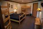 Couples Room North - Queen Bed and Bunks